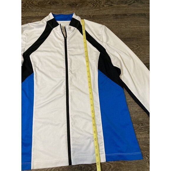 TAIL WHITE LABEL Women's Activewear Mock Neck Stretch Full Zip Shacket XL 50SPF - Picture 4 of 8